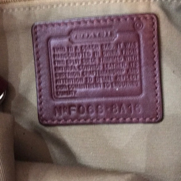 Coach suede hobo - Picture 4 of 5